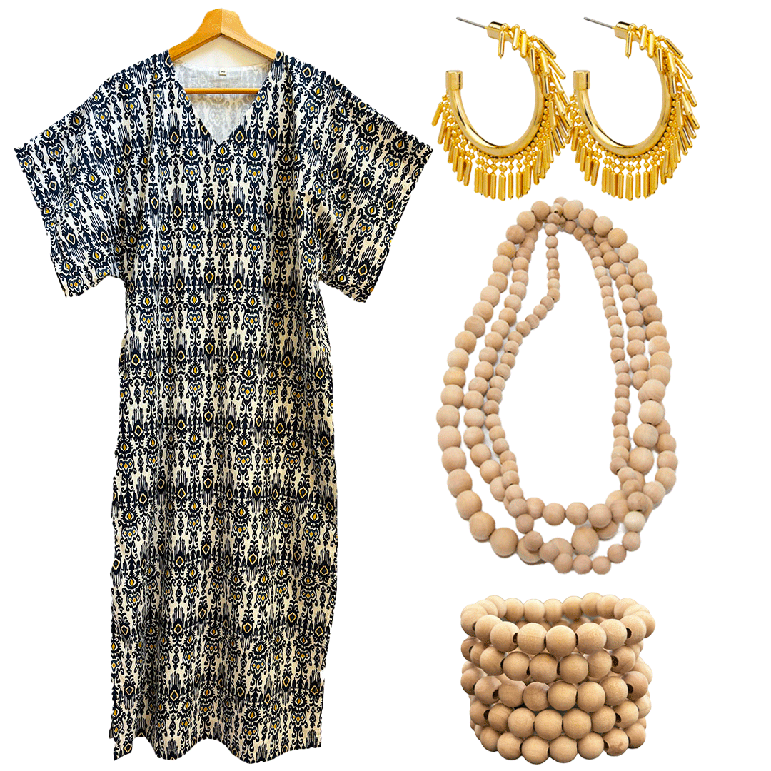 Ibiza Caftan Look