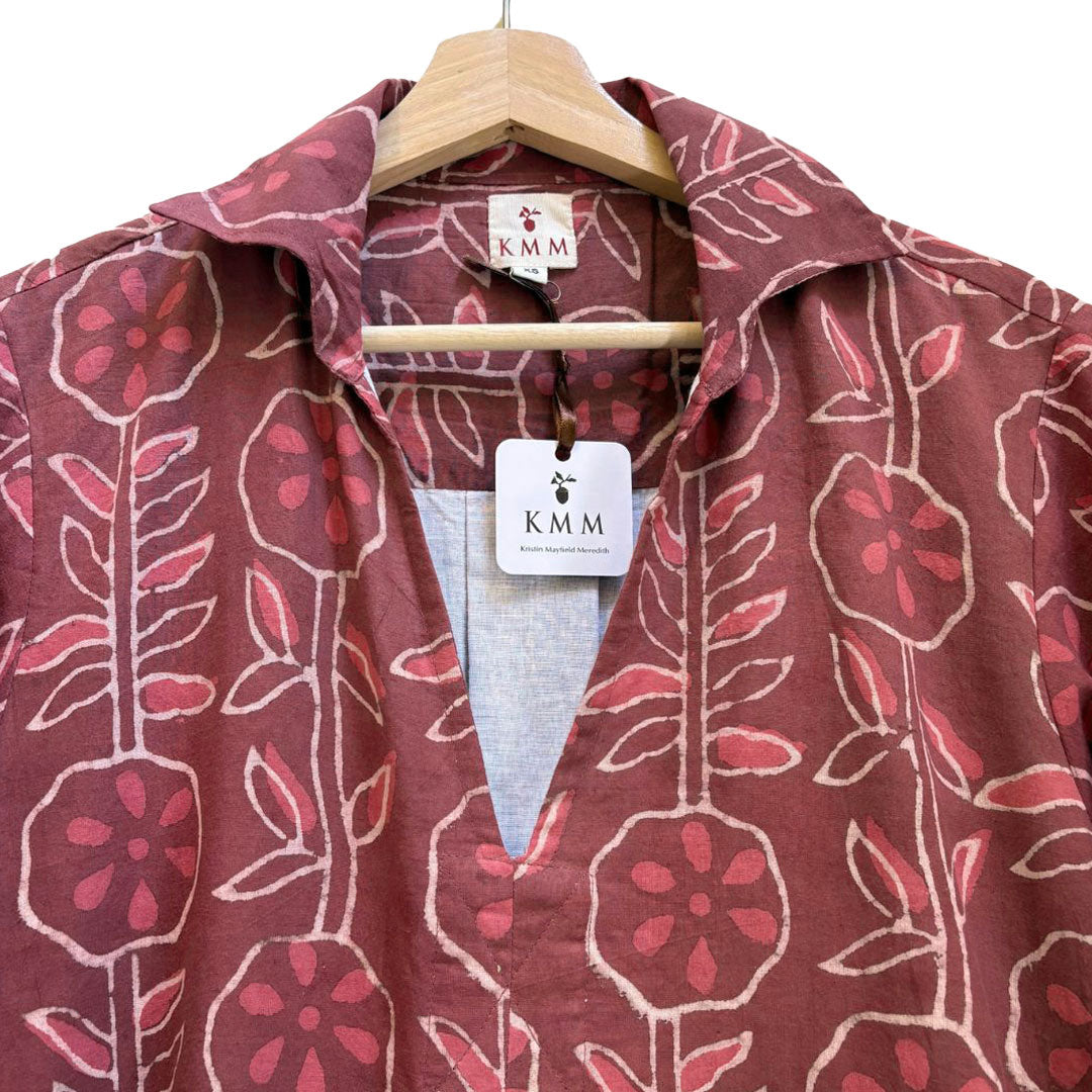 Portugal Dress - Fuchsia Floral