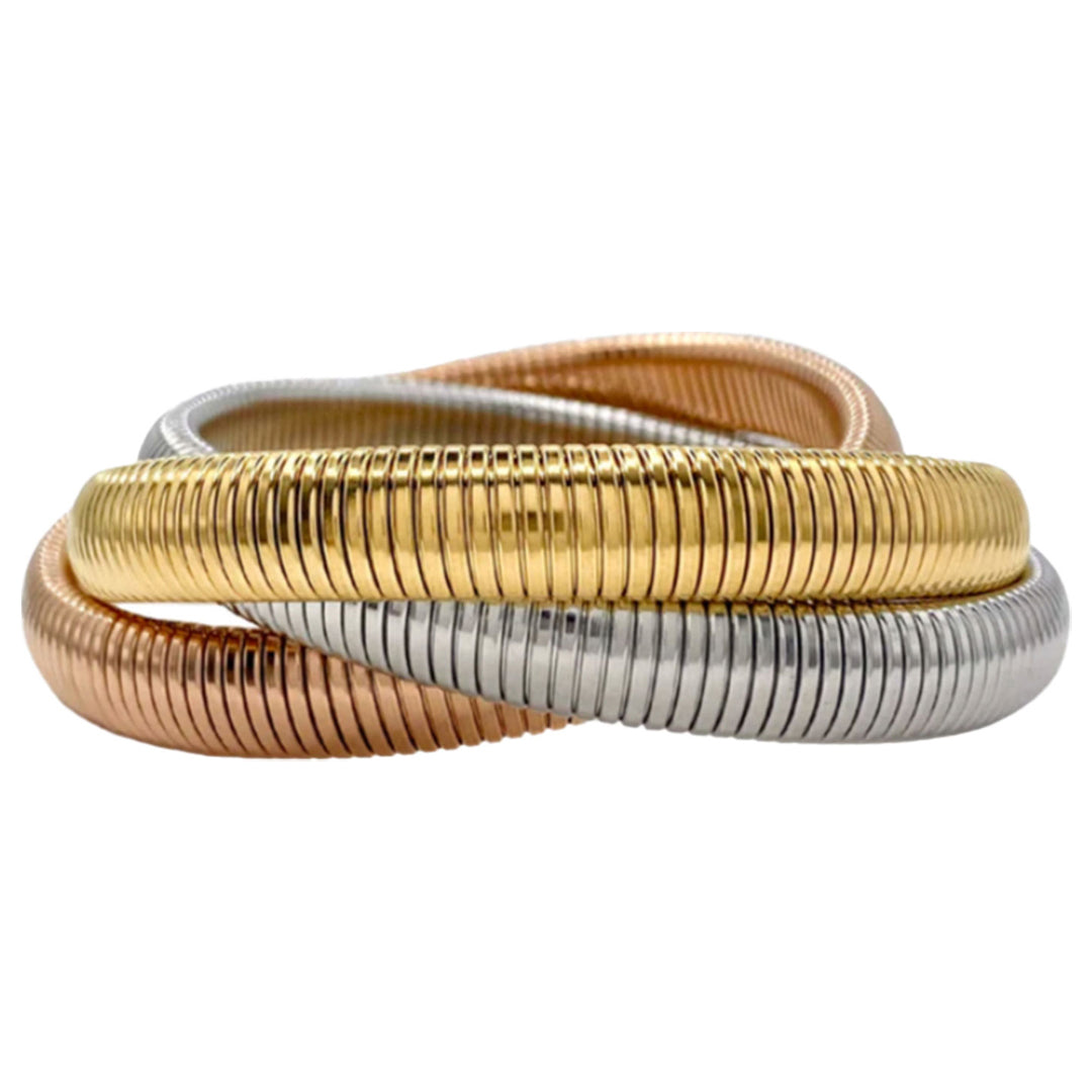 Cobra Bracelet-Rose Gold