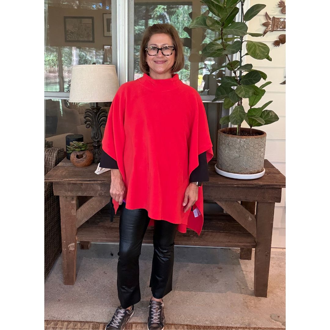 Agnes Poncho - Tomato