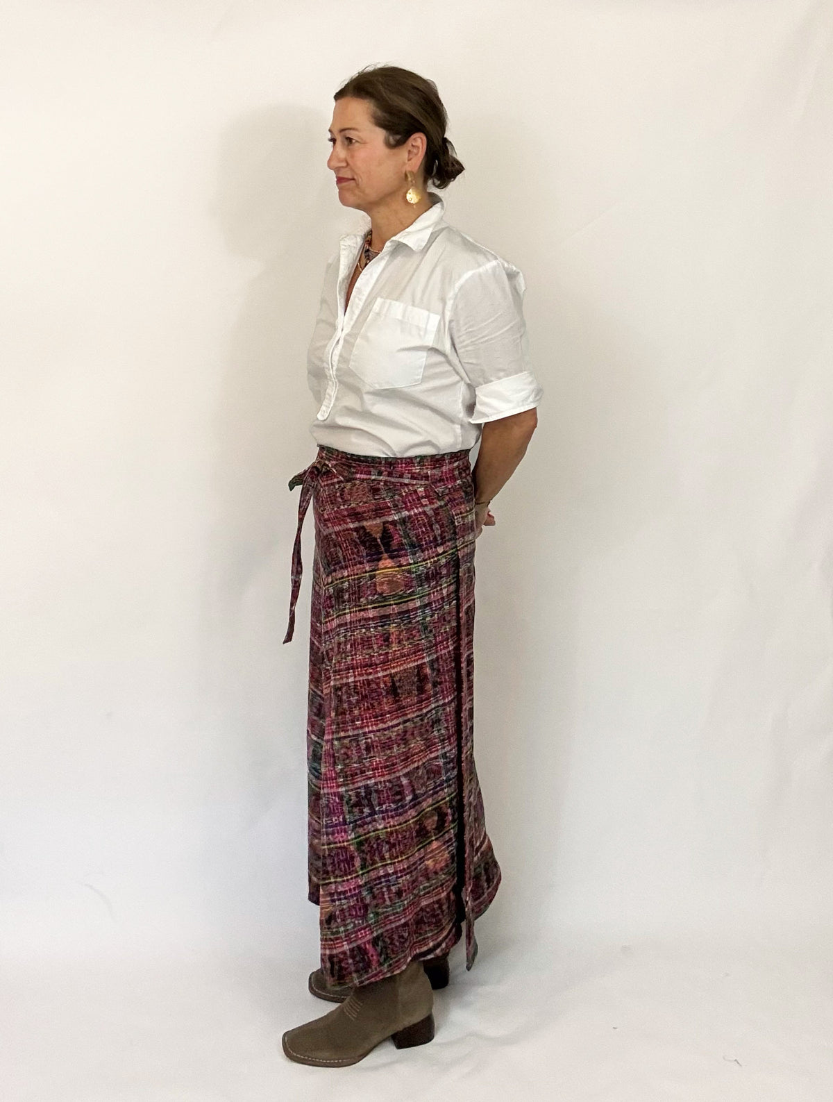 Antigua Skirt - Pink Multi