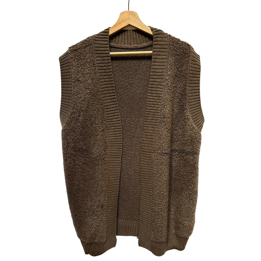 Bouclé Sweater Vest