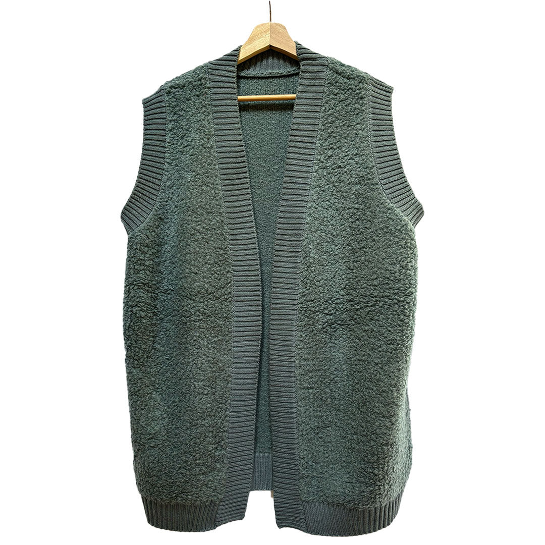 Bouclé Sweater Vest