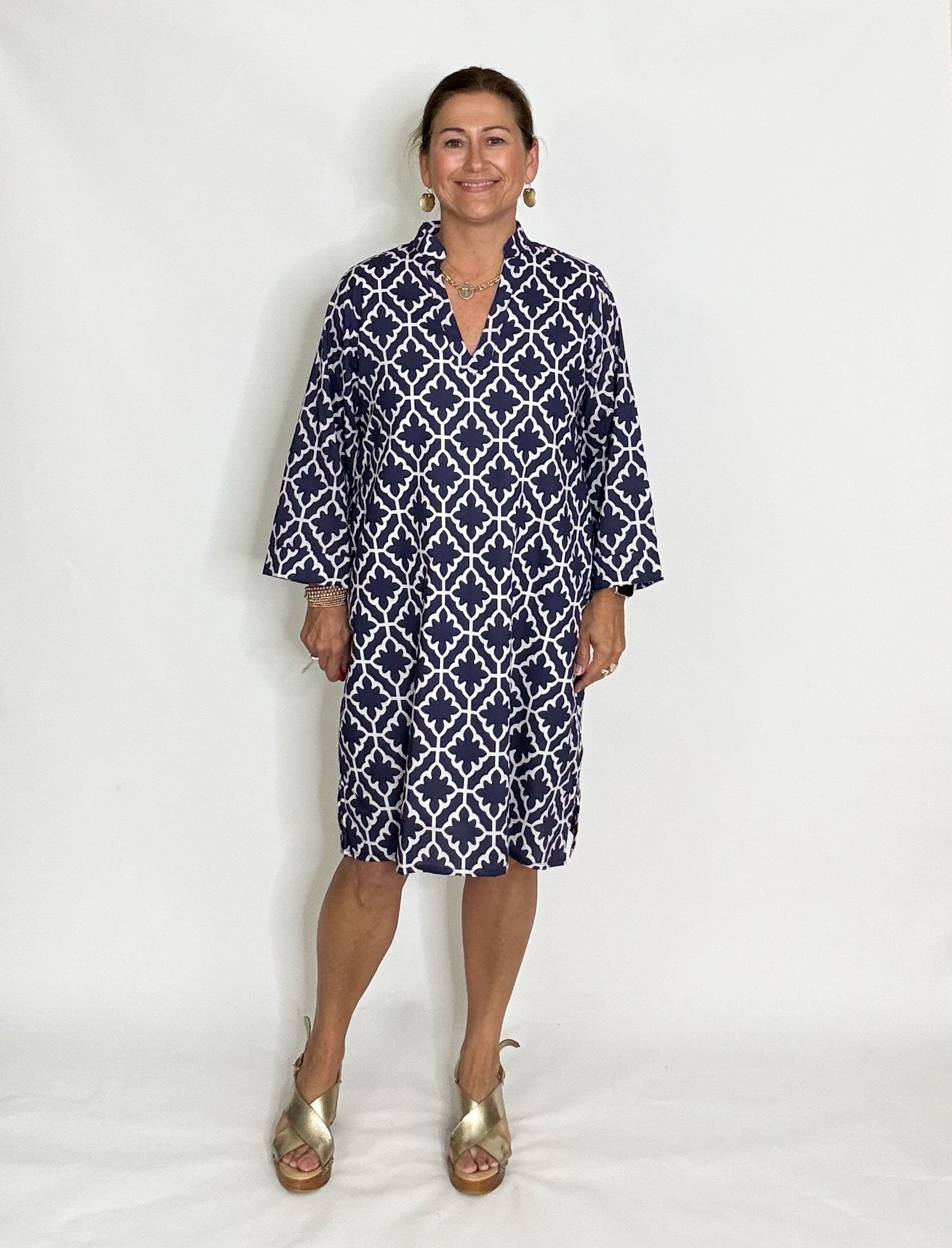 Catalina Dress - Trellis