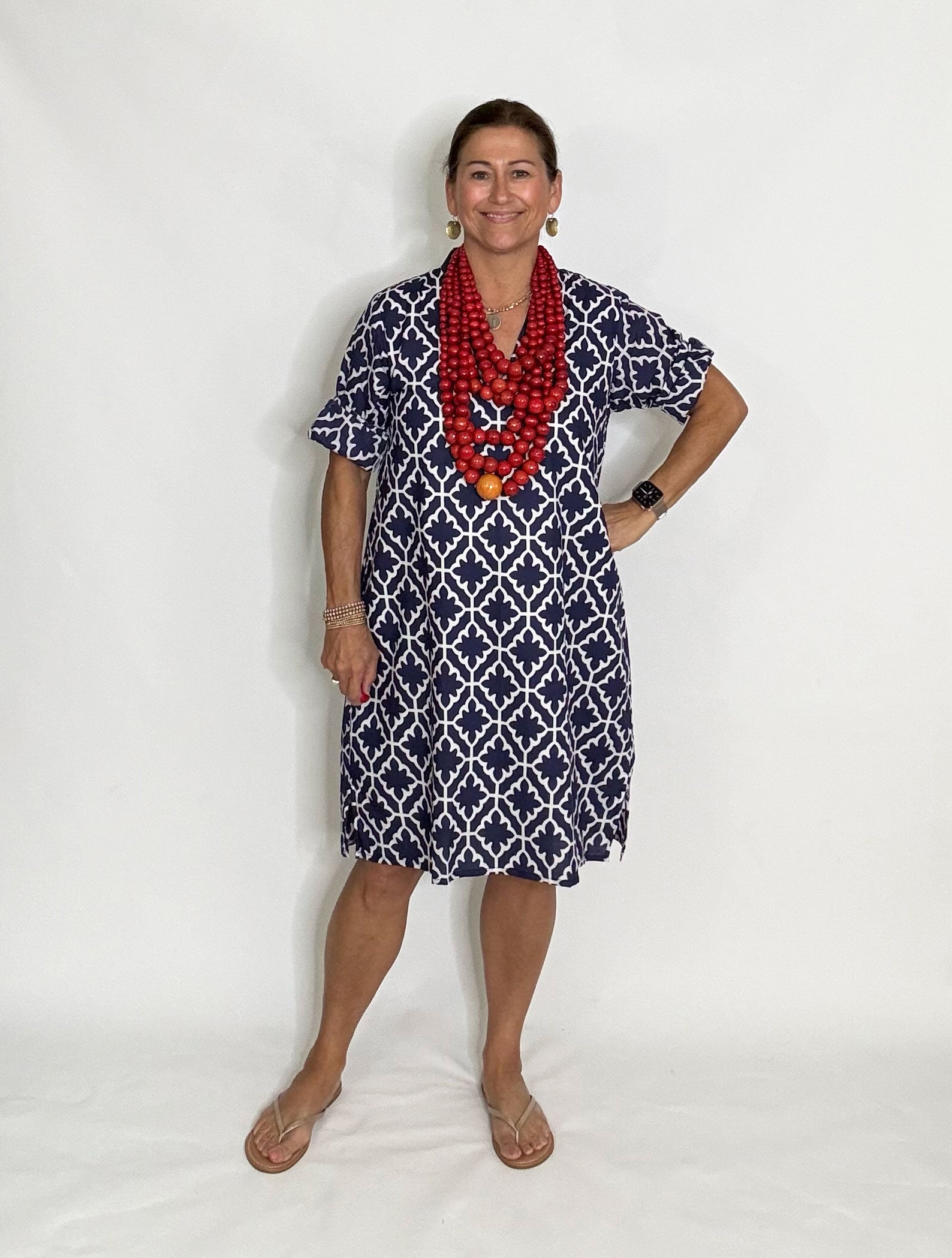 Catalina Dress - Trellis