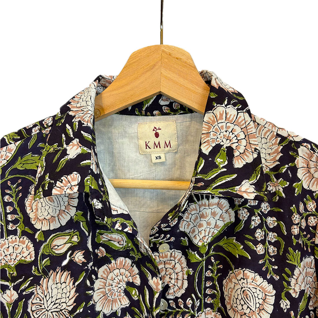 Charlotte Dress - Blue Floral