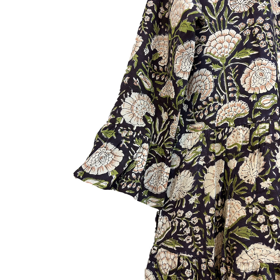 Charlotte Dress - Blue Floral