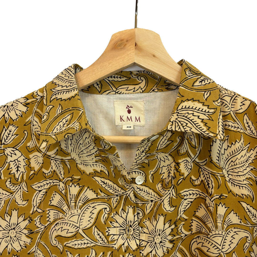 Charlotte Dress - Tan Floral