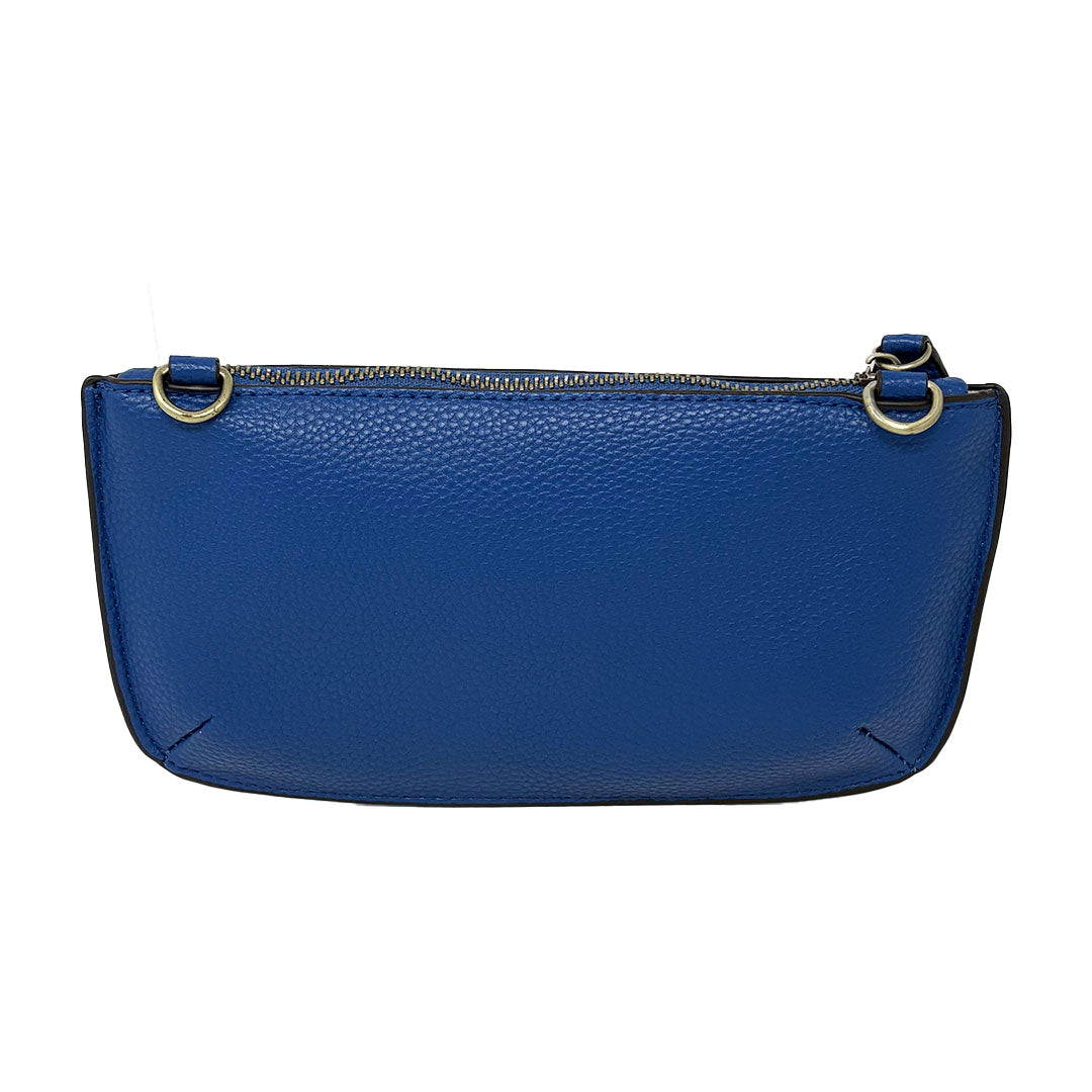Clover Convertible Clutch - Cobalt