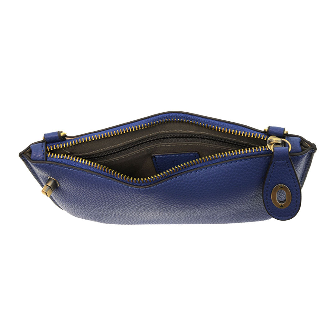Clover Convertible Clutch - Cobalt