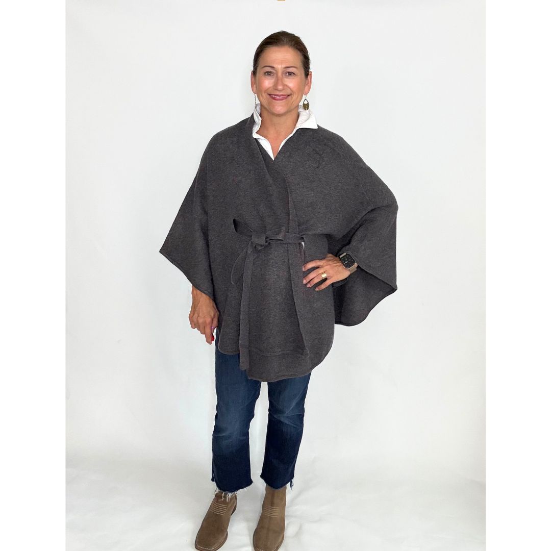 Diora Cape - Anthracite