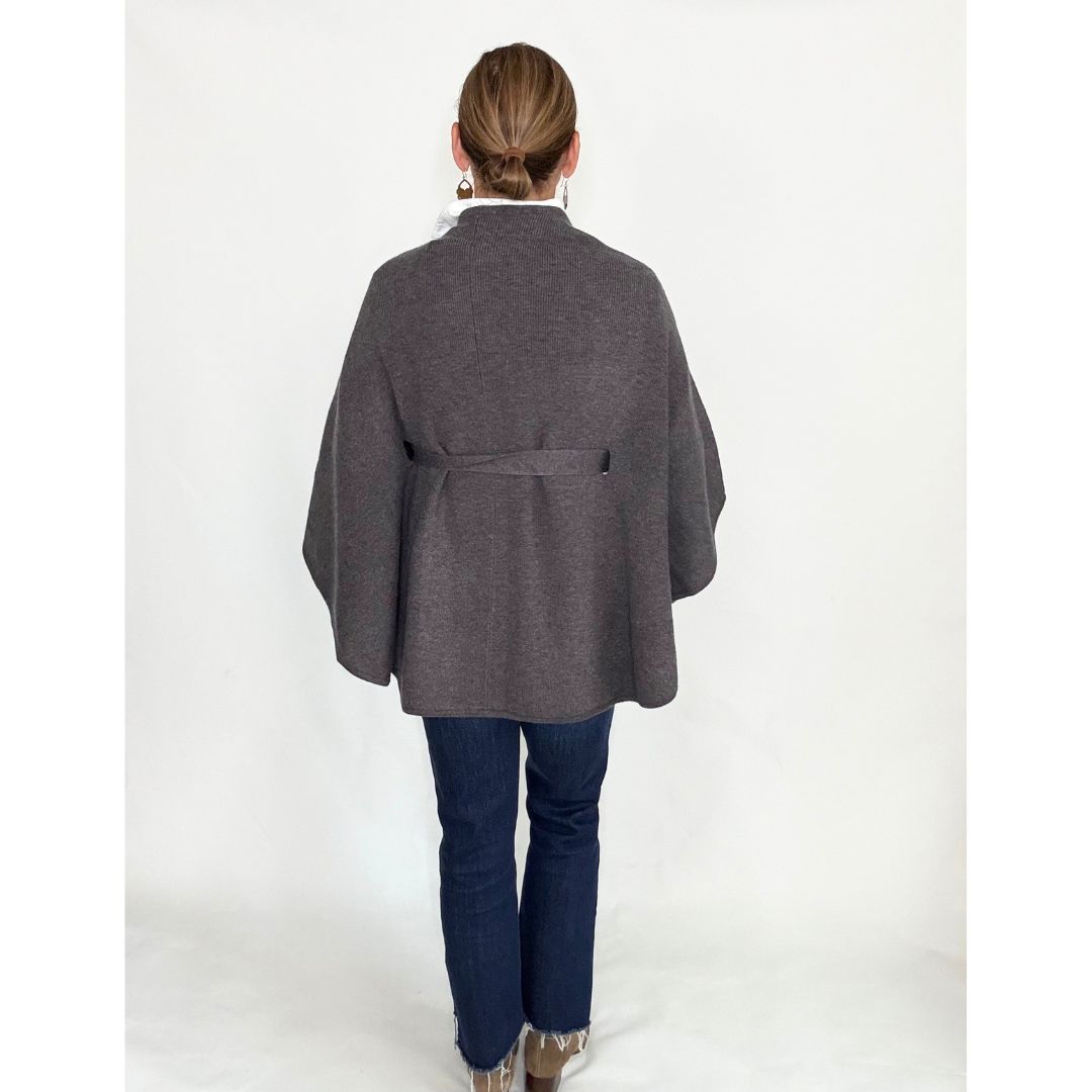 Diora Cape - Anthracite