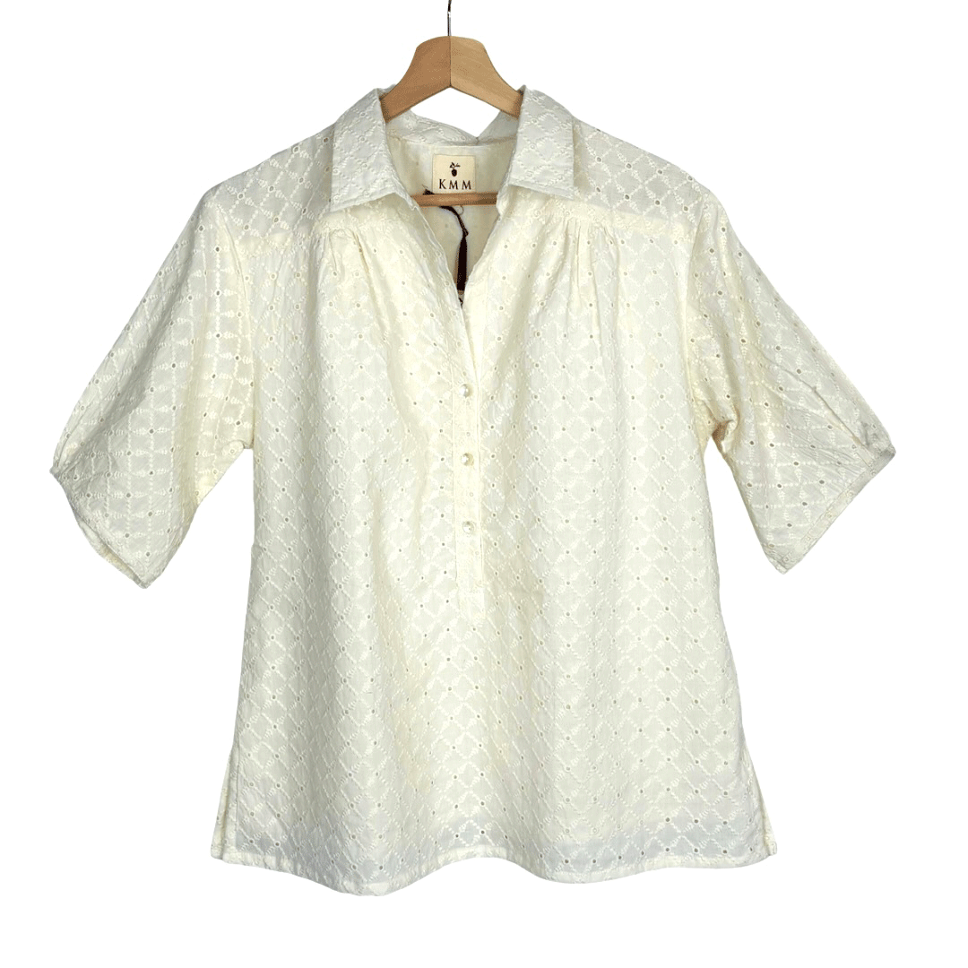 Kathya Eyelet Top