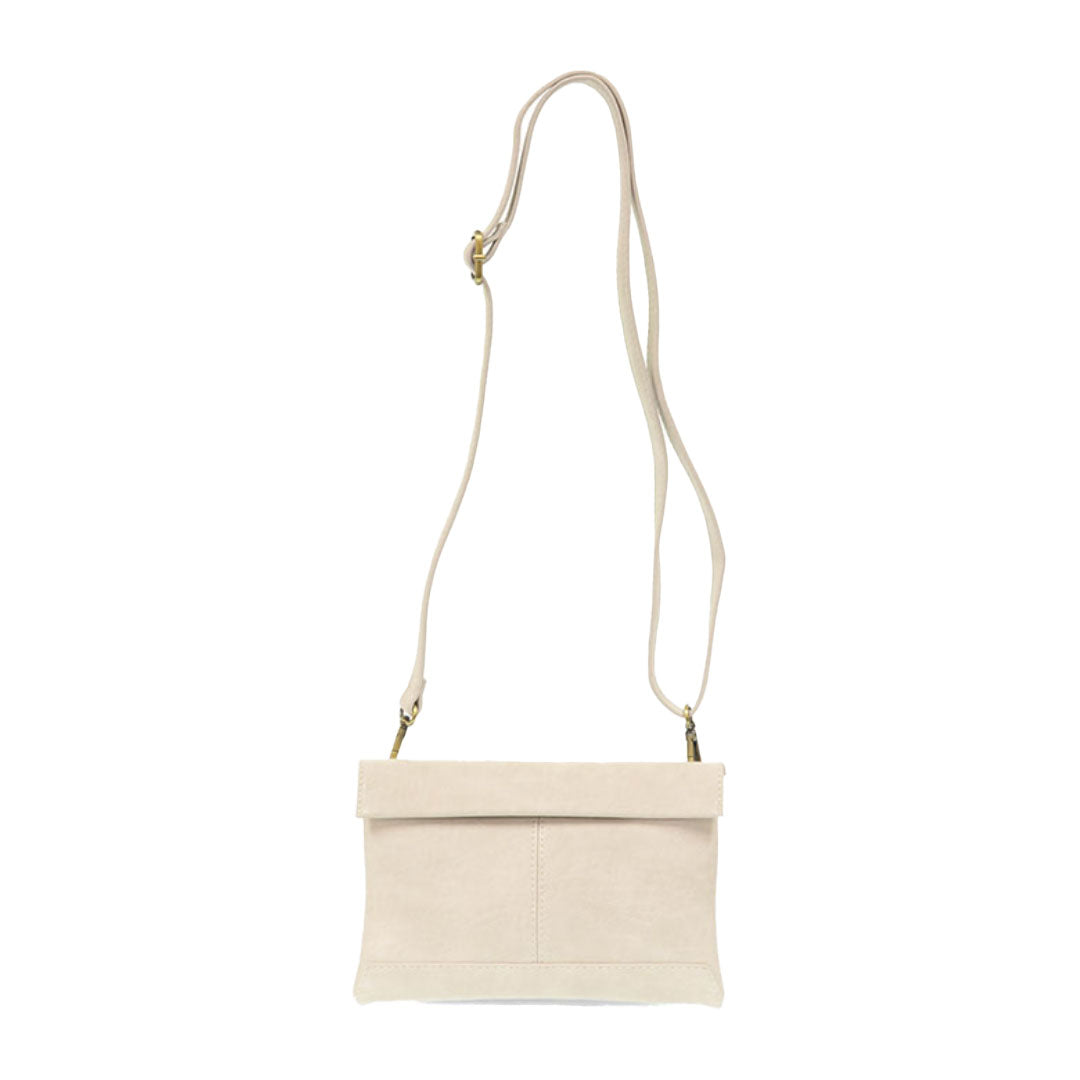 Kiara Foldover Bag - Porcelain