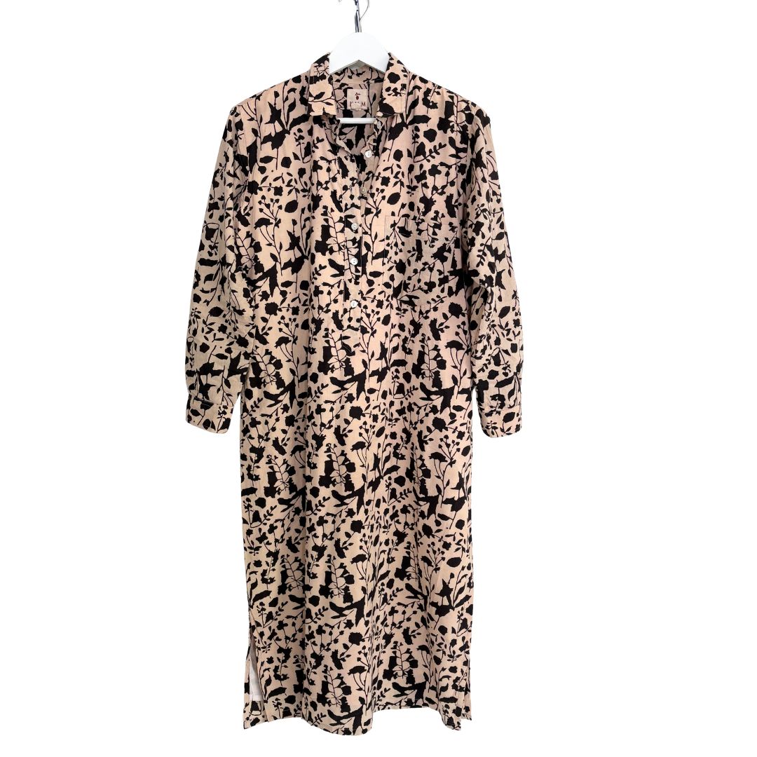 Lucia Shirt Dress - Falling Leaves