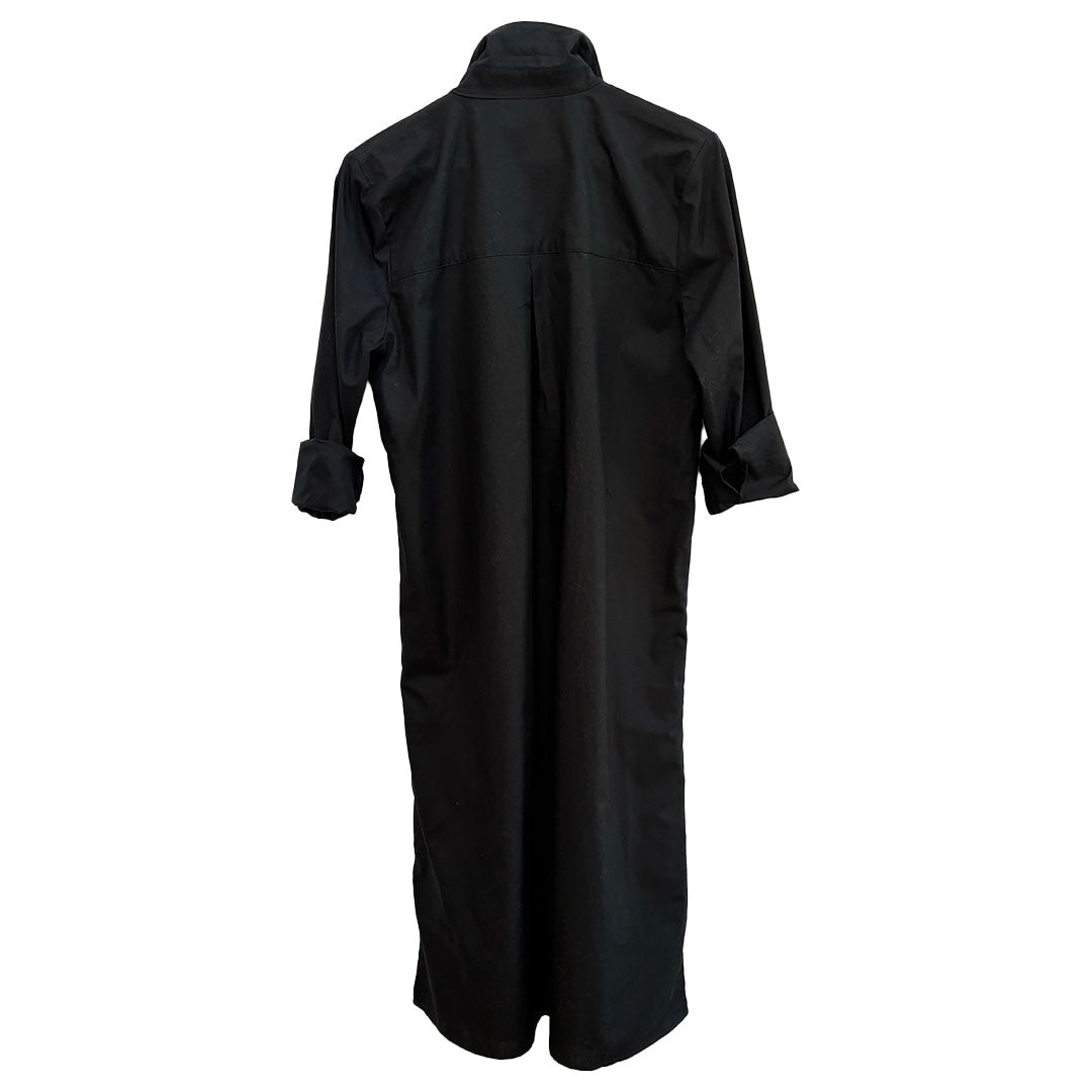 Lucia Shirt Dress - Black