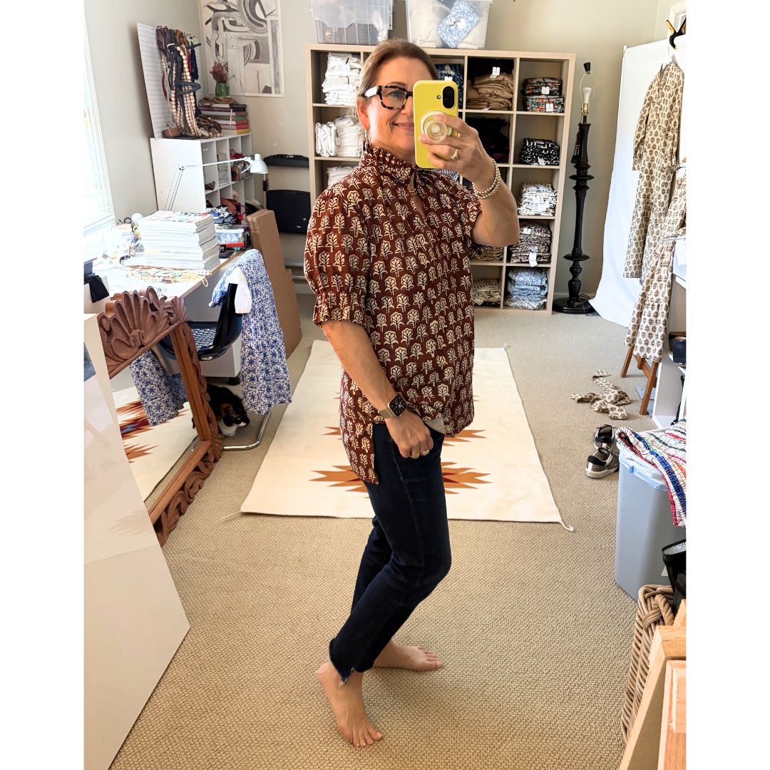 Merritt Top - Crimson