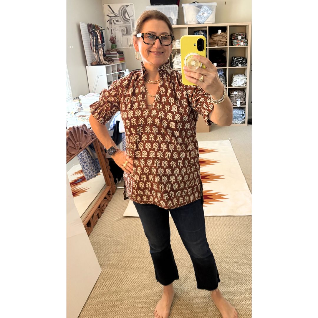 Merritt Top - Crimson