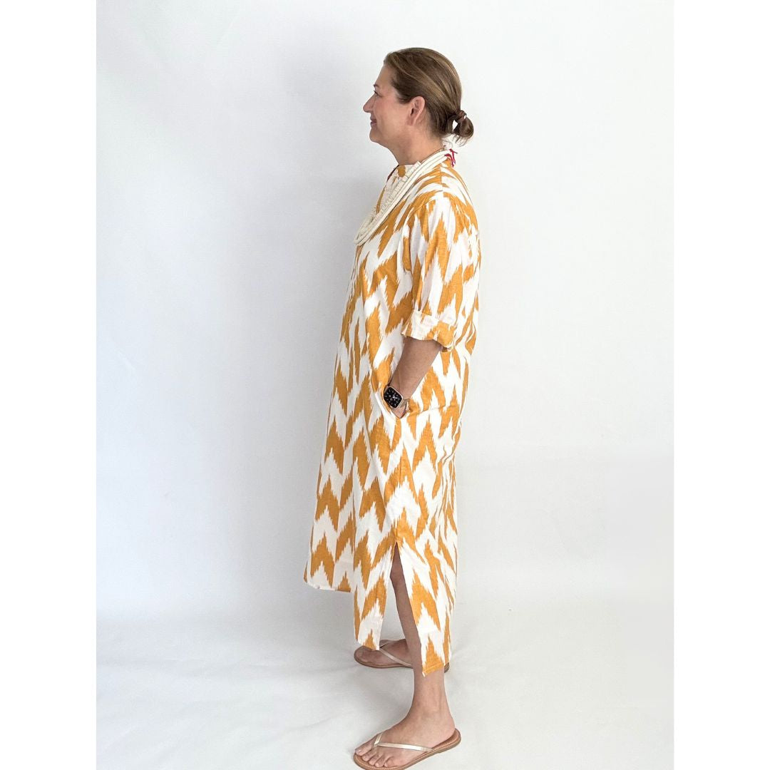 Mia Dress - Chevron
