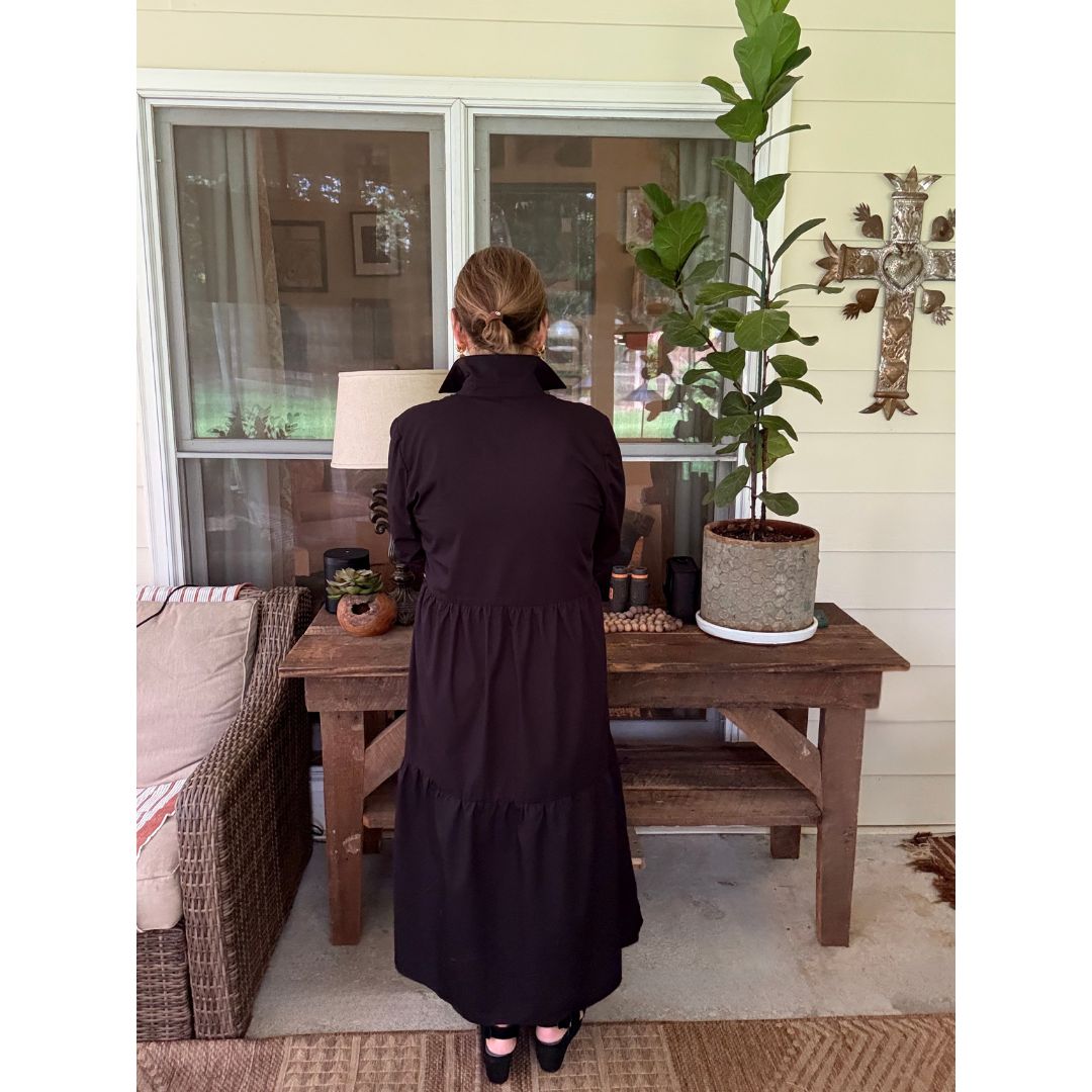 Ofelia Maxi Dress - Black