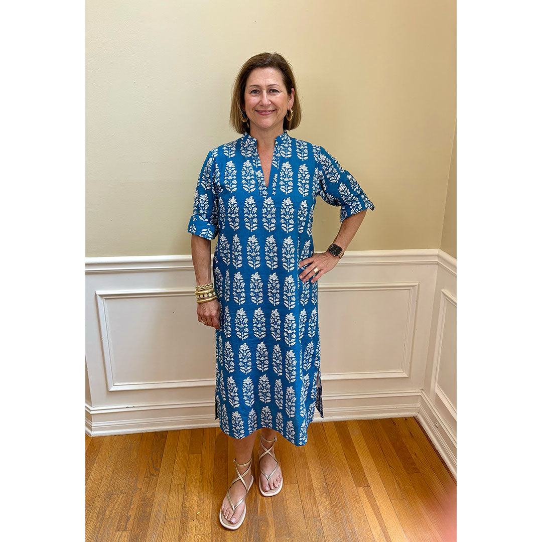 Poppy Indigo Dress - Lily