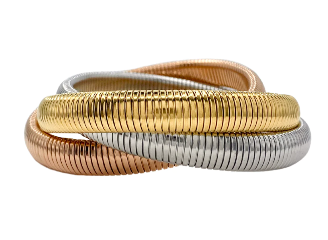 Cobra Bracelet-Rose Gold