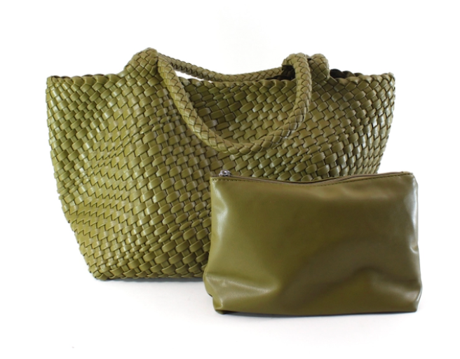 Jenna Tote Bag - Olive