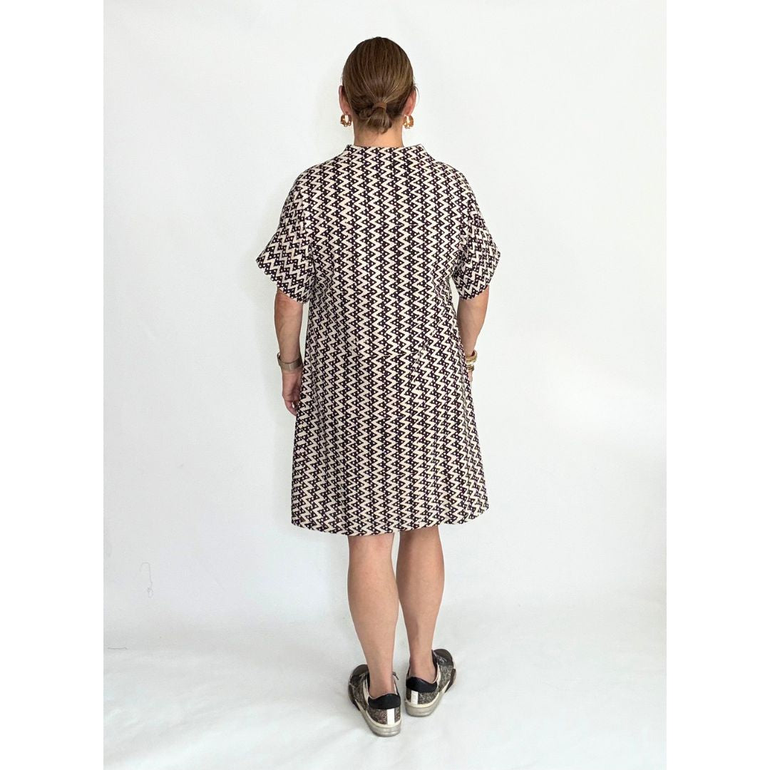 Vittoria Dress - Zig Zag