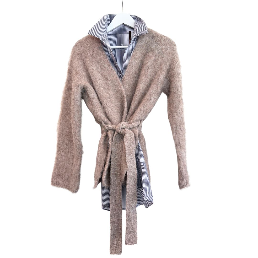 Vivian Cardigan Sweater - Oatmeal