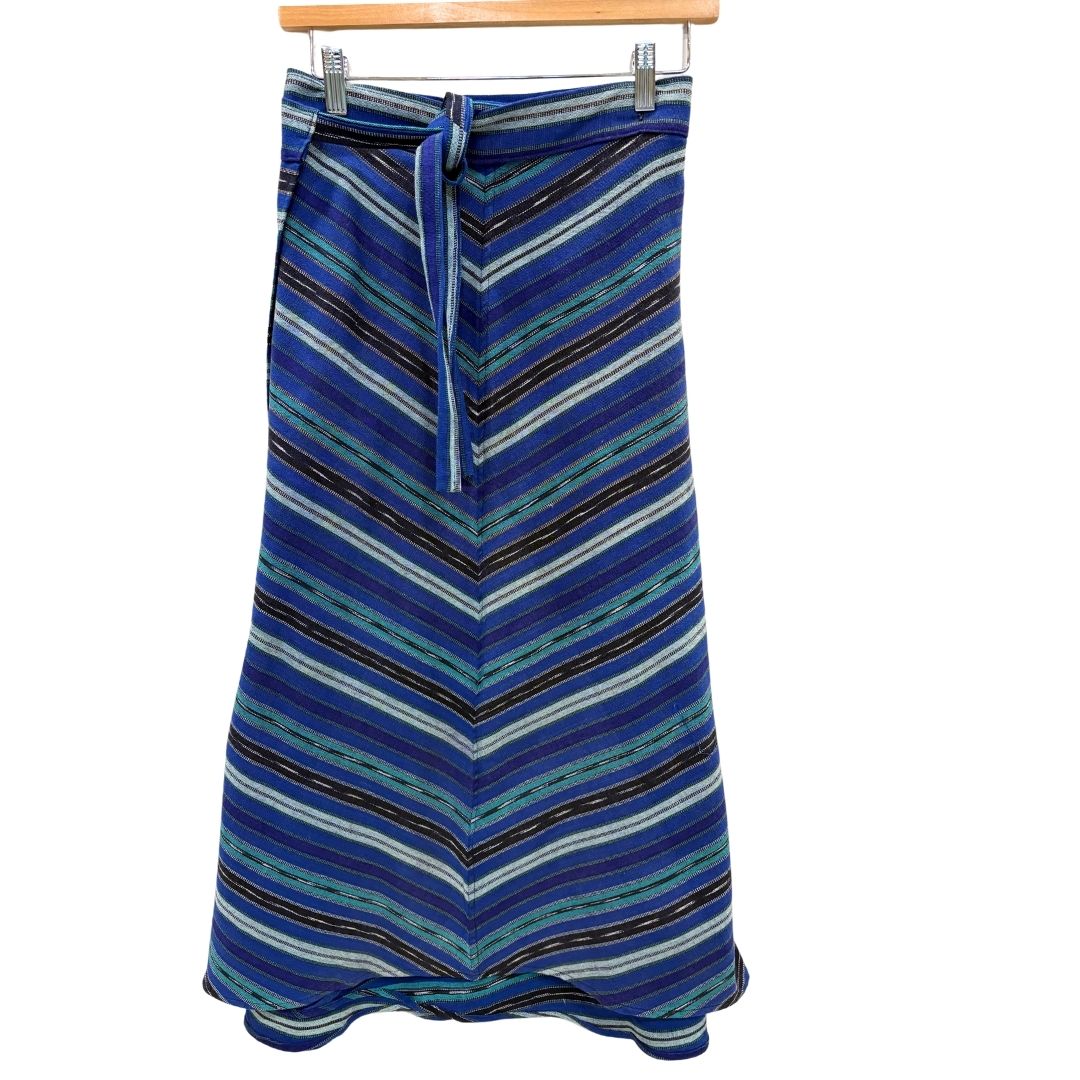 Antigua Skirt - Blue Stripe