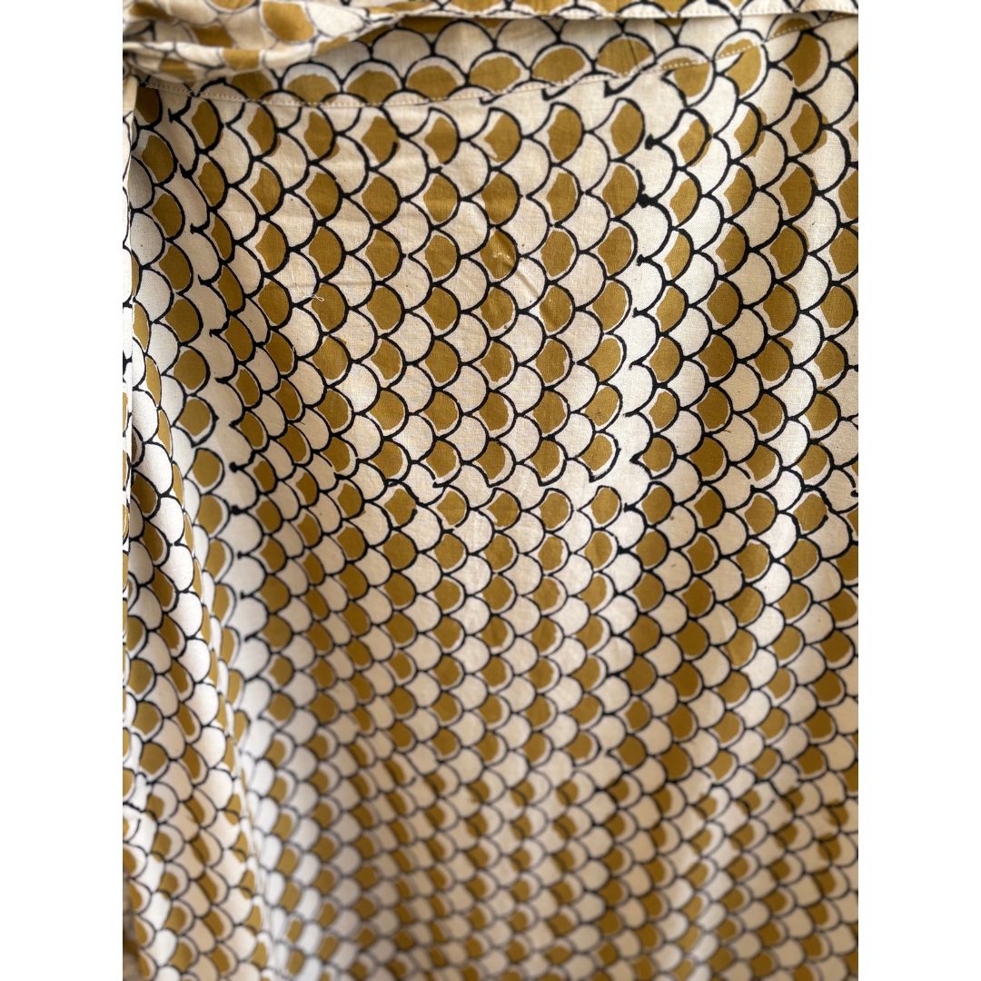 Sofia Wrap Skirt - Fish Scale