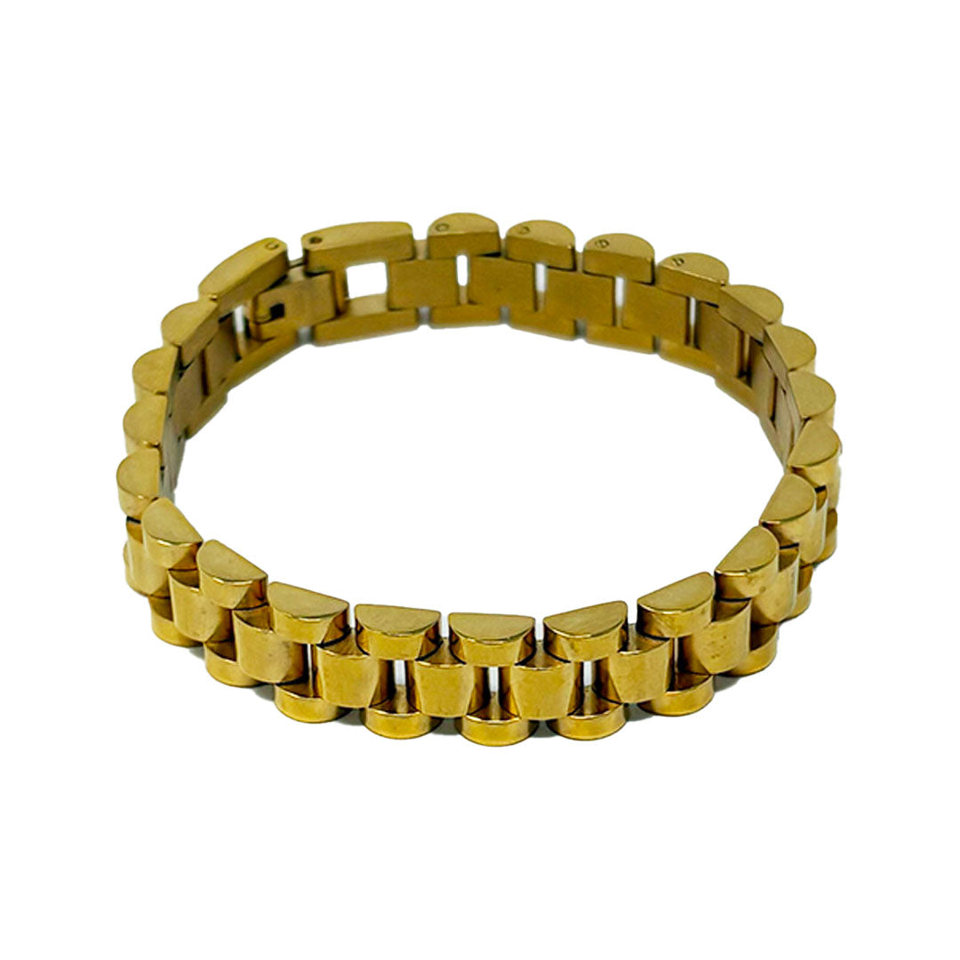 Gold Watch Band Bracelet