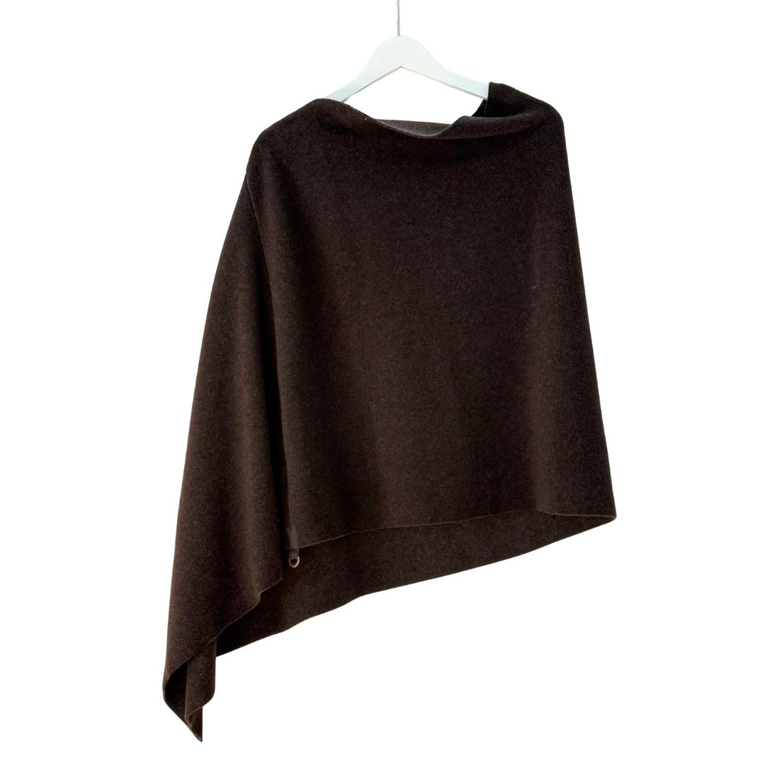 Henriette Poncho - Chocolate