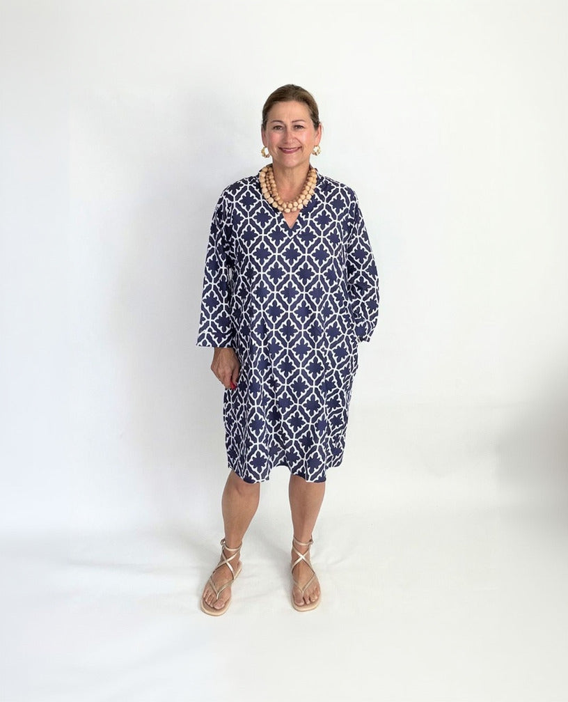 Catalina Dress - Trellis