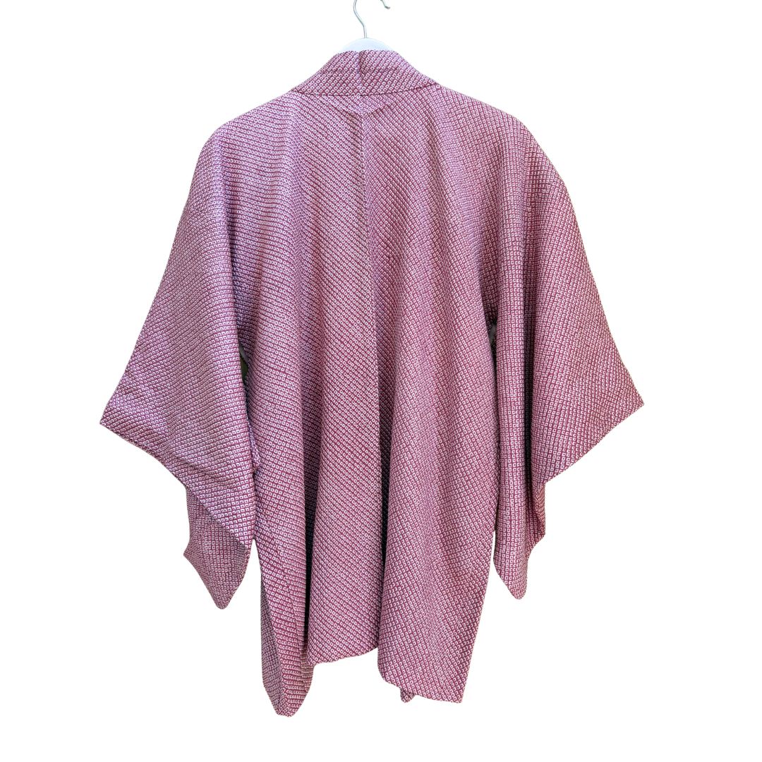 Japanese Haori - Lavender and White