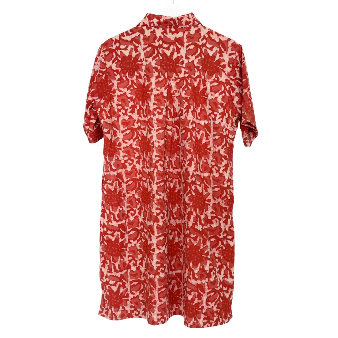Lucia Short Dress - Pink Floral