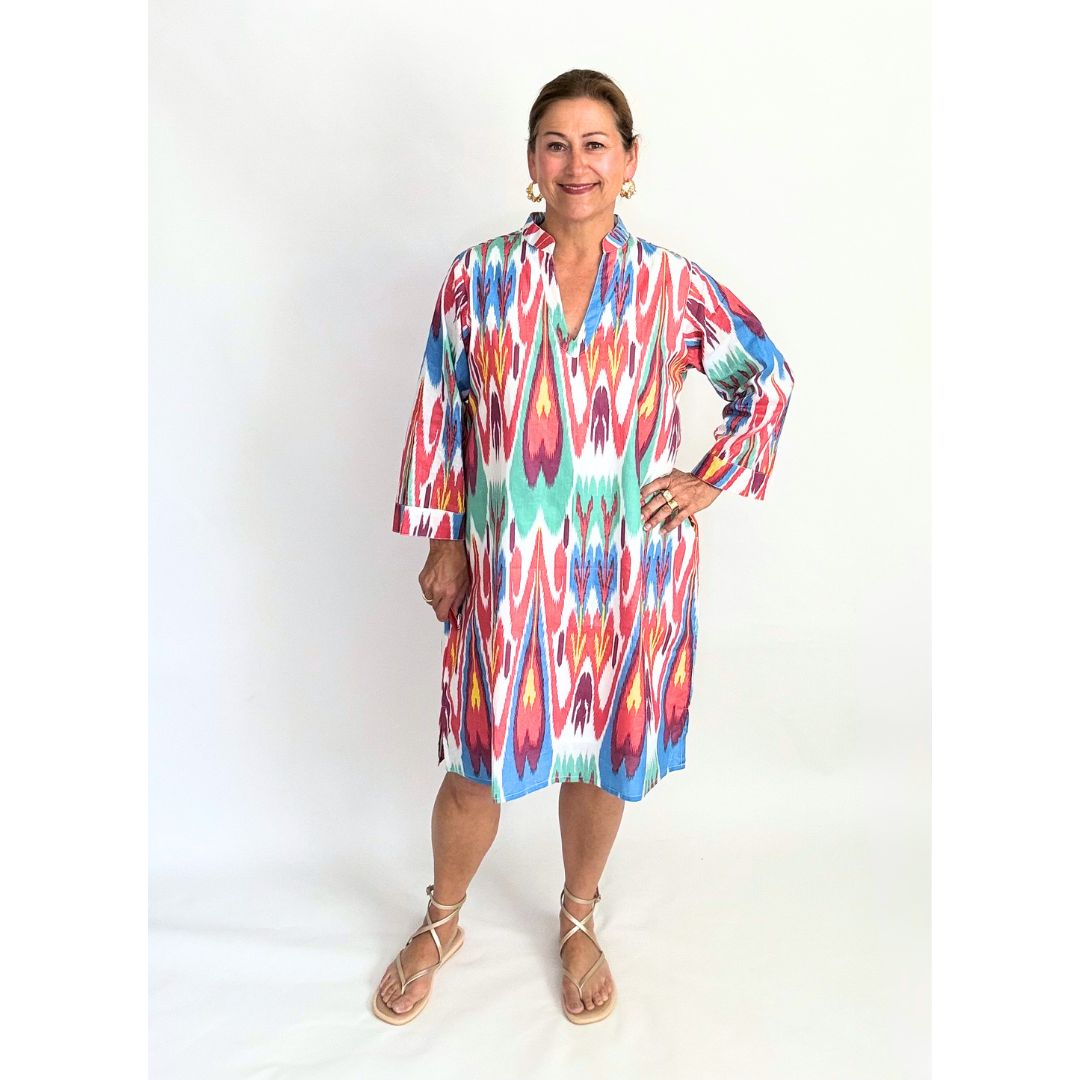 Catalina Dress - Ikat