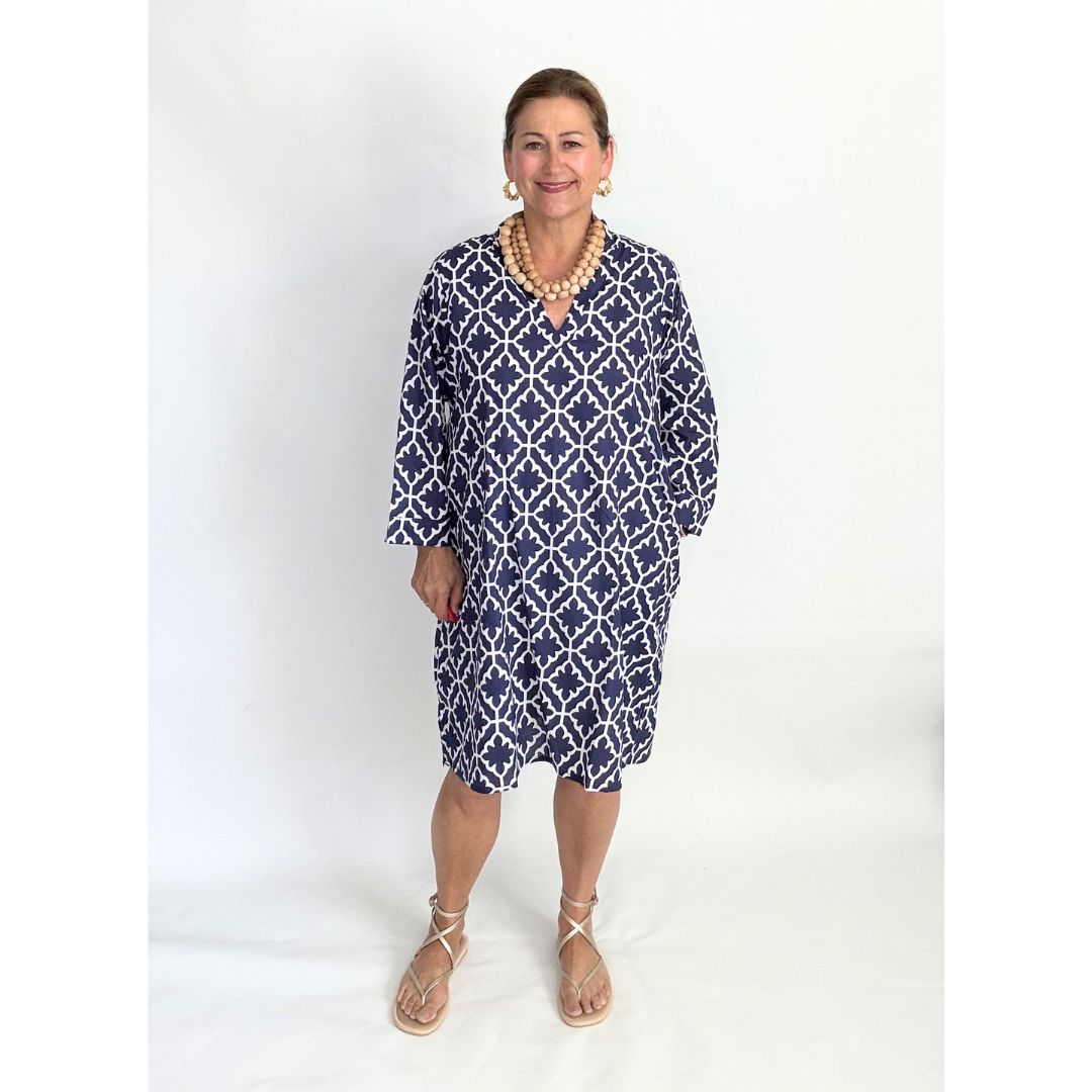 Catalina Dress - Trellis
