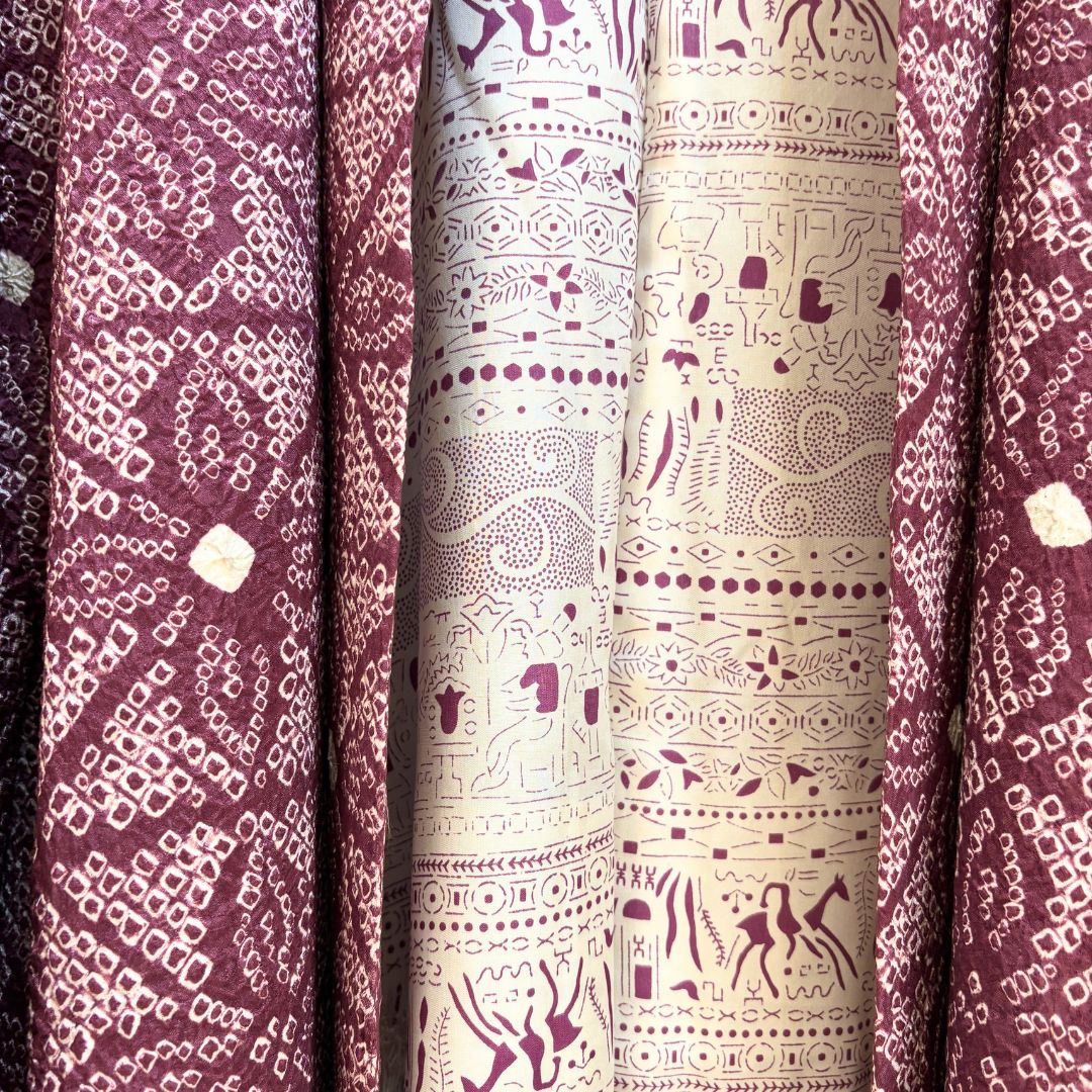 Japanese Haori - Purple Flower