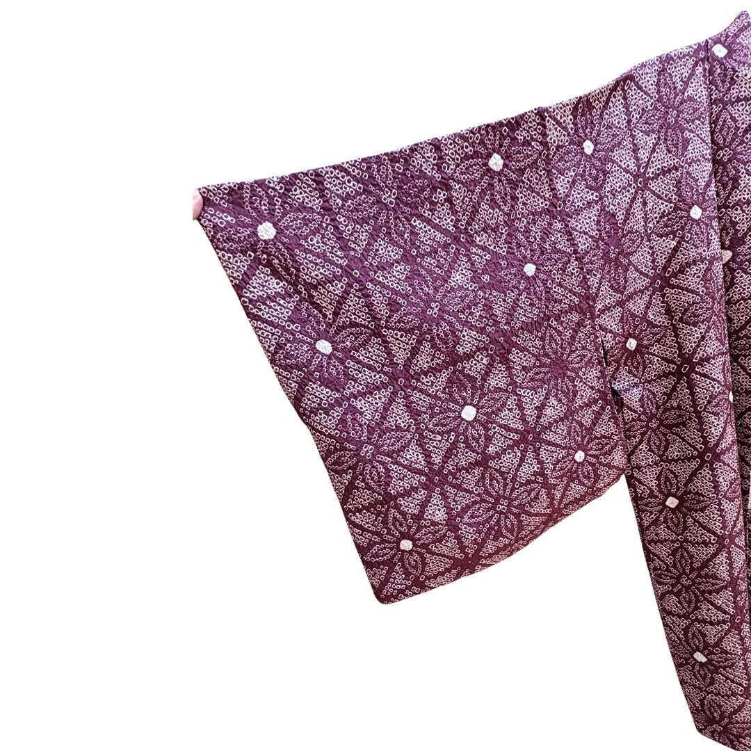 Japanese Haori - Purple Flower