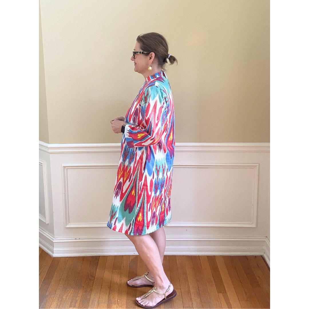 Catalina Dress - Ikat