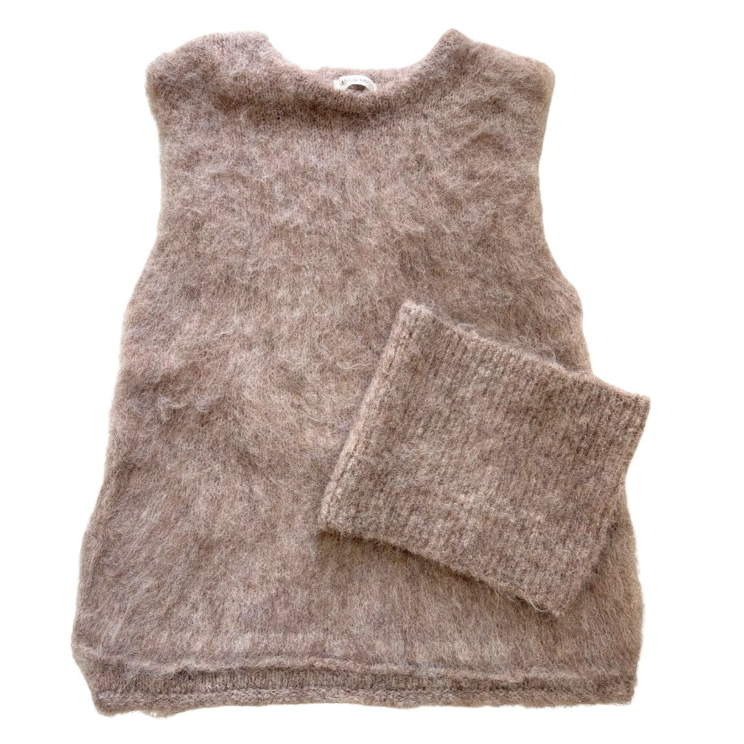 Sabina Sweater Vest - Oatmeal