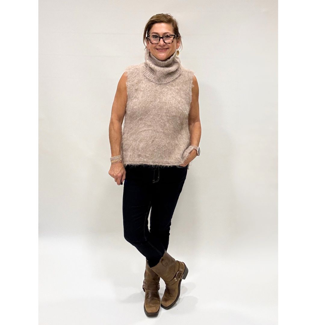Sabina Sweater Vest - Oatmeal