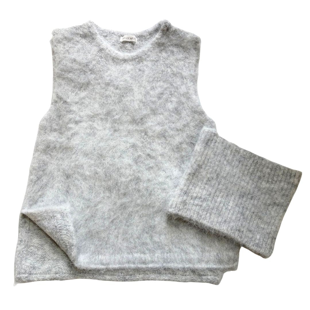 Sabina Sweater Vest - Grey