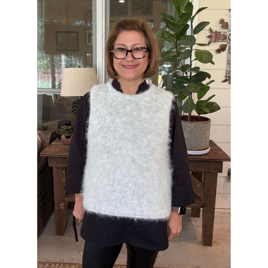 Sabina Sweater Vest - Grey