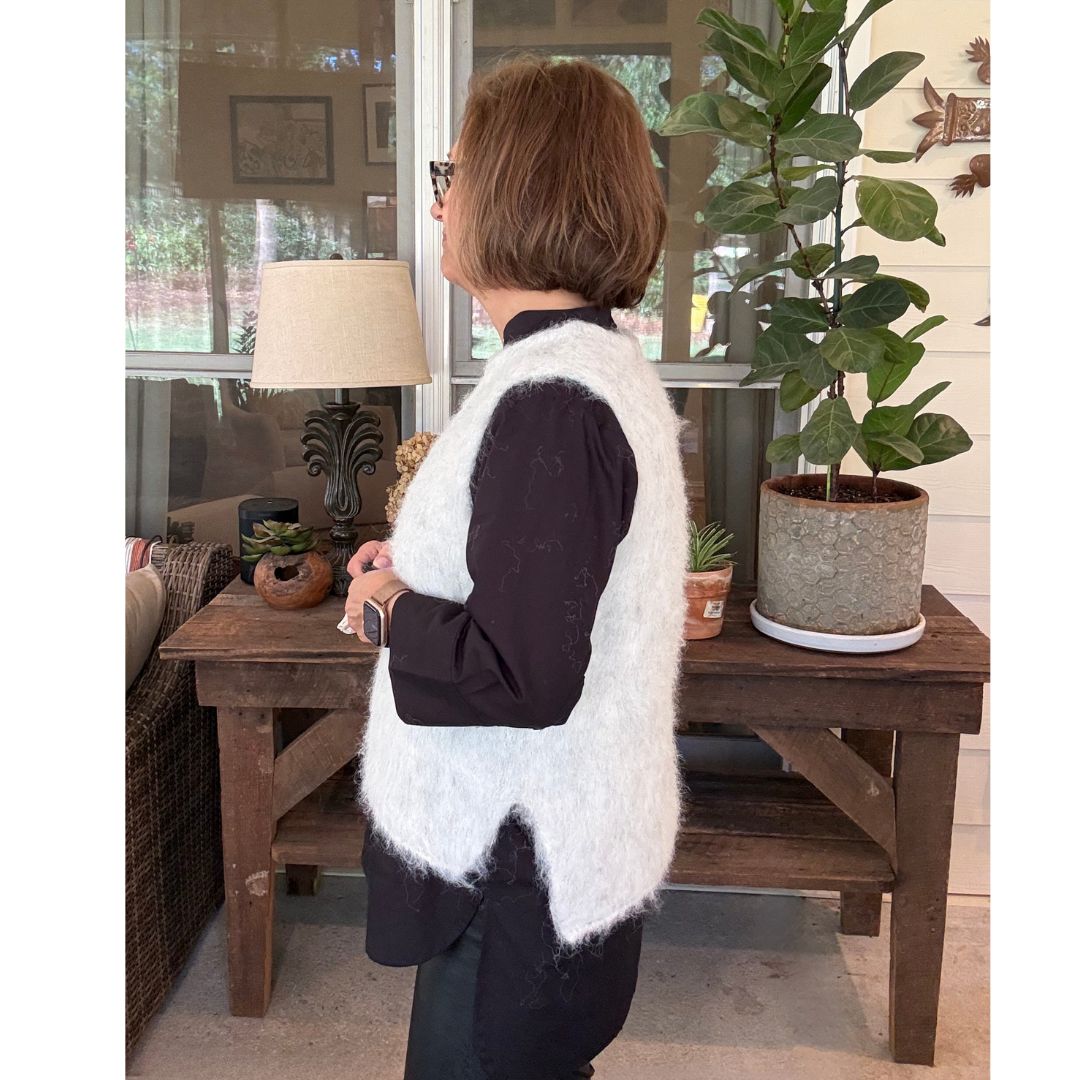 Sabina Sweater Vest - Grey
