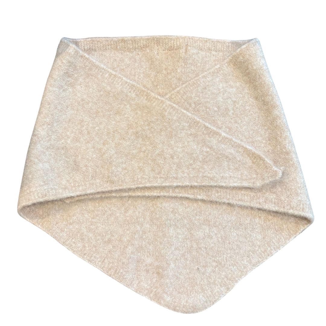 Triangle Scarf - Oatmeal
