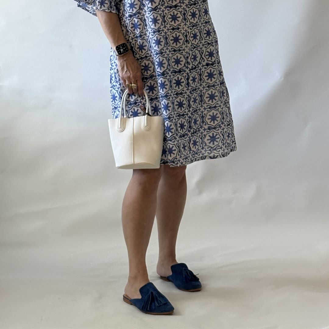 Margot Bucket Bag - White