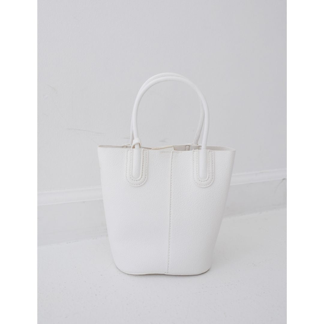 Margot Bucket Bag - White