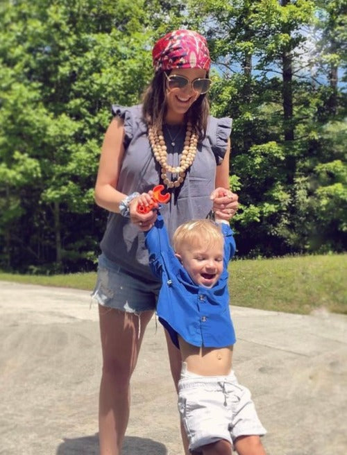 Victoria Three Strand Beaded Necklace